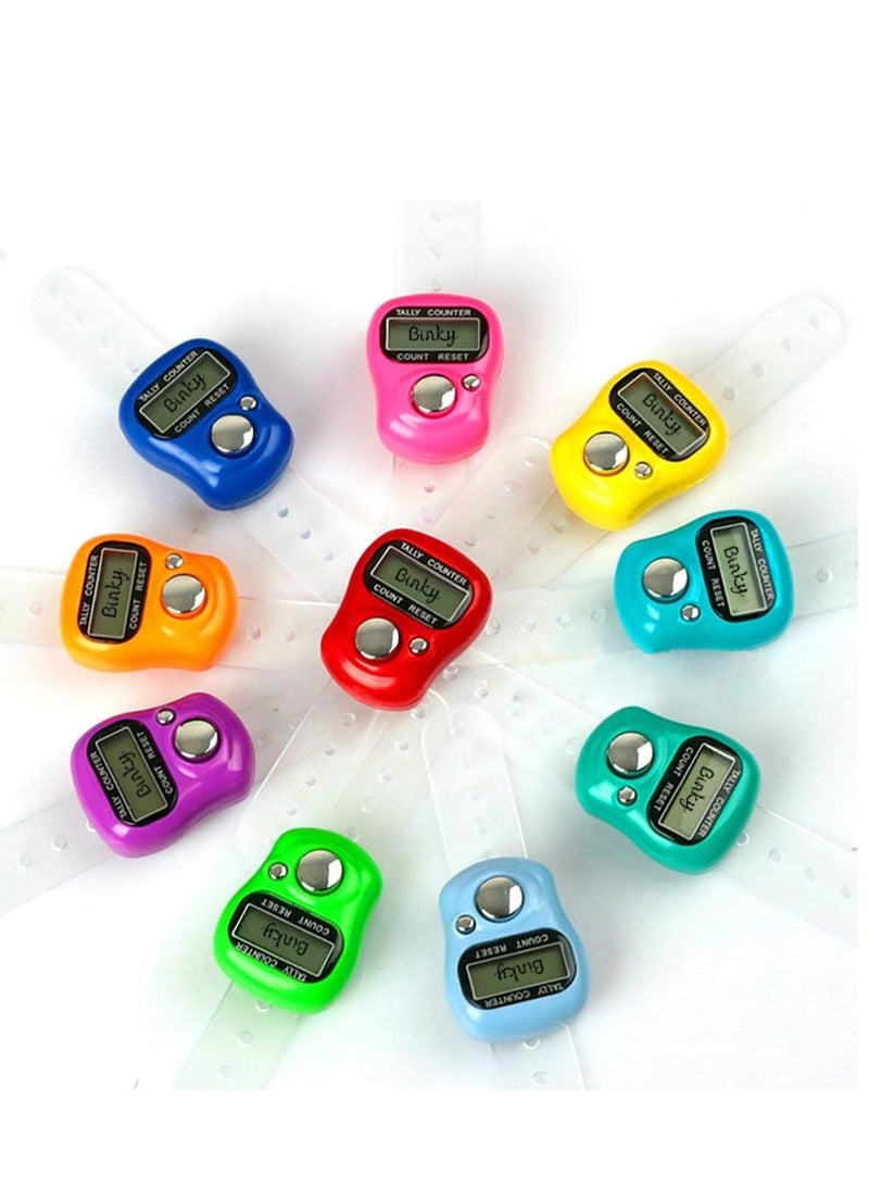 Tasbeeh counter in different colors, 3 pieces  - Image 1