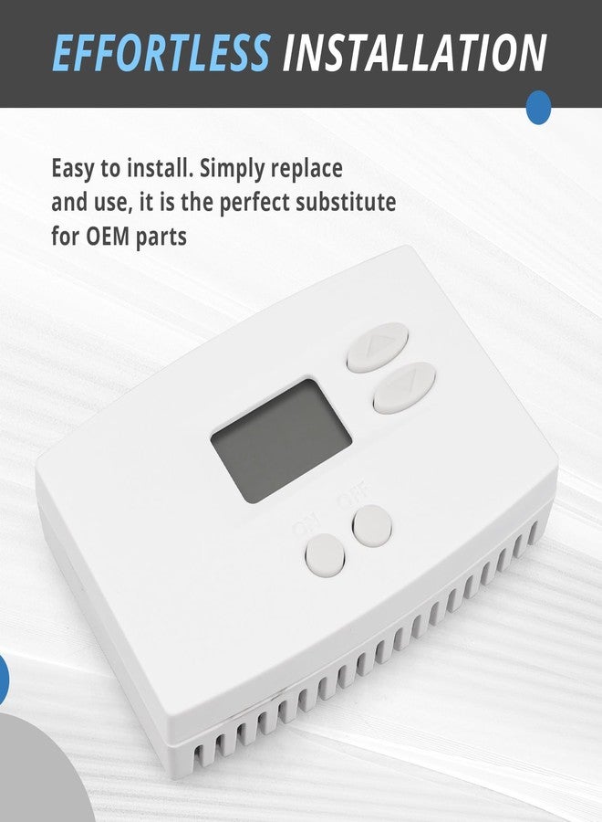 EXARRNX 76 Digital Wall Mount Dehumidifier Control Compatible with 1800 Series & E-Series Whole House Dehumidifiers, Wall Mounted 24V AC Thermostat & Humidistat - Image 4