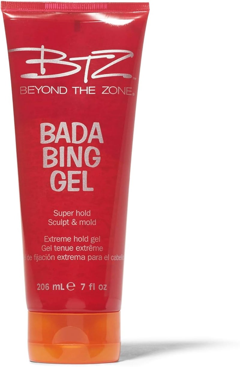 Beyond The Zone Bada Bing Extreme Hold Gel, 7oz - Super Hold Hair Styling Gel - Image 1