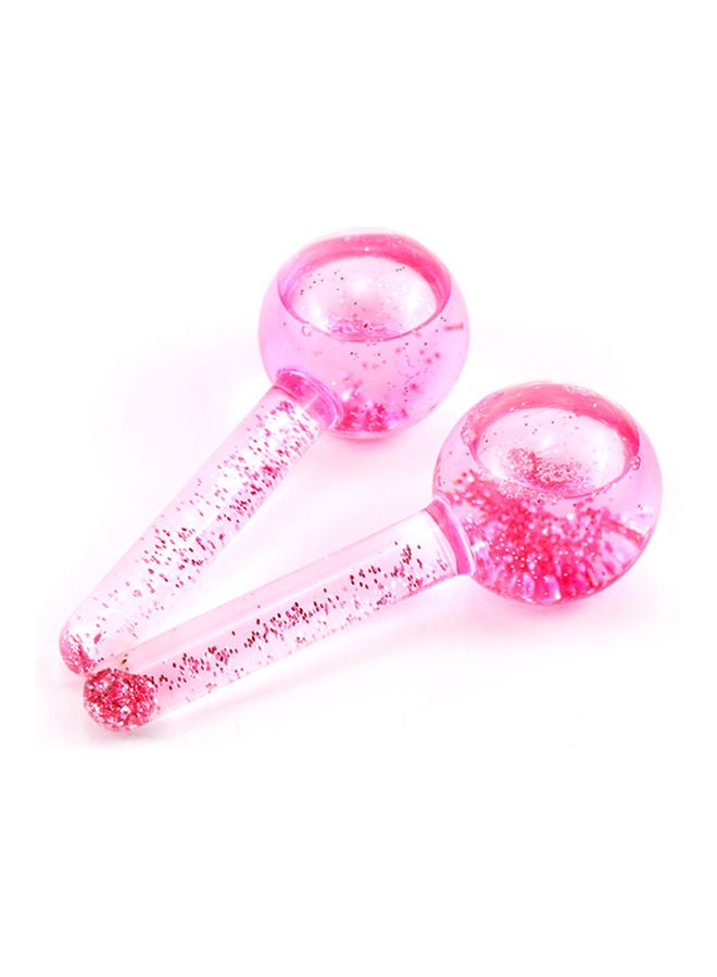 إسكدنيا مجموعة أدوات لتدليك الوجه على شكل كرة ثلج مكونة من قطعتين - Image 3