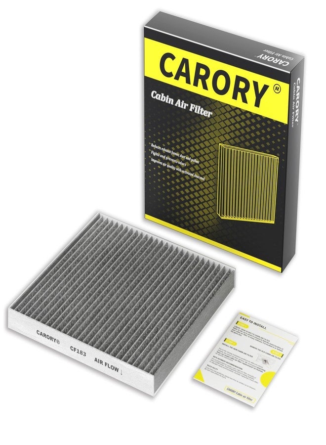 Carory فلتر هواء المقصورة من كاروري مع كربون نشط لسيارات جيب جراند شيروكي (2011-2021)، ودودج دورانجو (2011-2024)، موديلات 2012-2023، 68079487AA، 68079487AB، CF11183 - Image 1