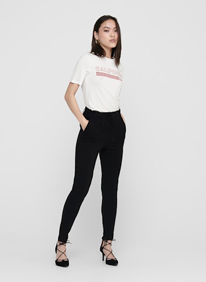 ONLY ONLY Womens Poptrash Life Easy Col Pant  - Image 1