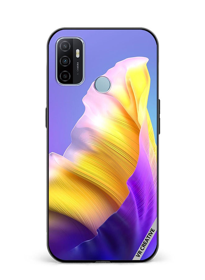 VR CREATIVE Protective Case Cover For Oppo A53 Flower Design Multicolour - Image 1