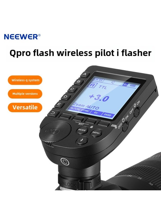 NEEWER/newer Upgraded Version QPRO-C Trigger Flash Wireless Flash Trigger Suitable For Sony Canon Ni-Color:QR WireleSS Receiver (applicable To ML300/NW700/NW620/NW635II/TT560/S400n/S3