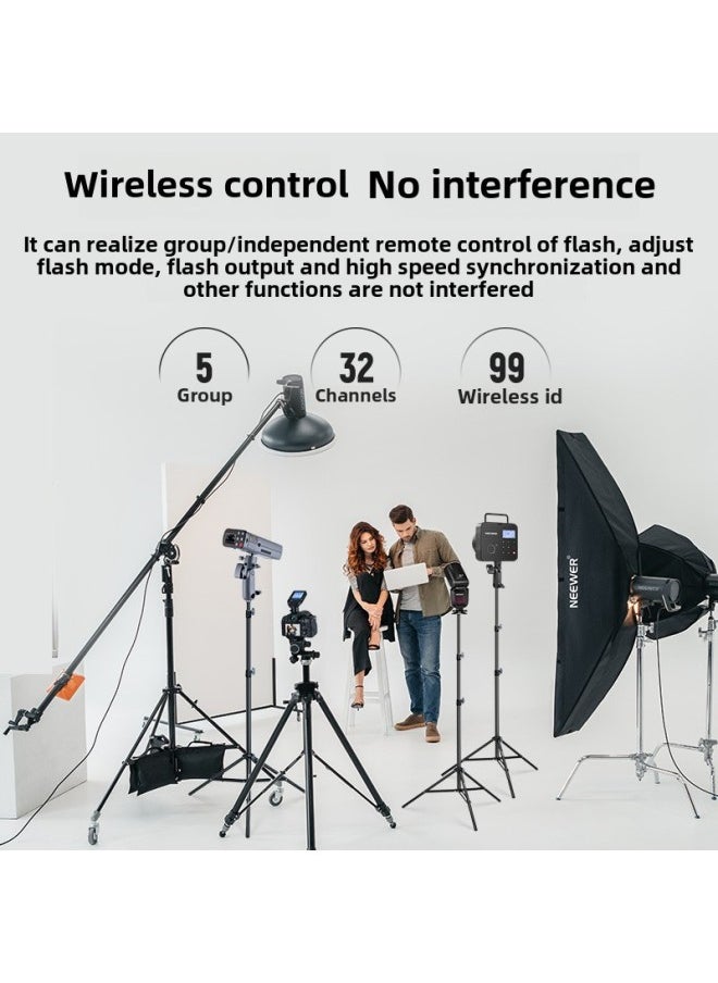 NEEWER/newer Upgraded Version QPRO-C Trigger Flash Wireless Flash Trigger Suitable For Sony Canon Ni-Color:QR WireleSS Receiver (applicable To ML300/NW700/NW620/NW635II/TT560/S400n/S3