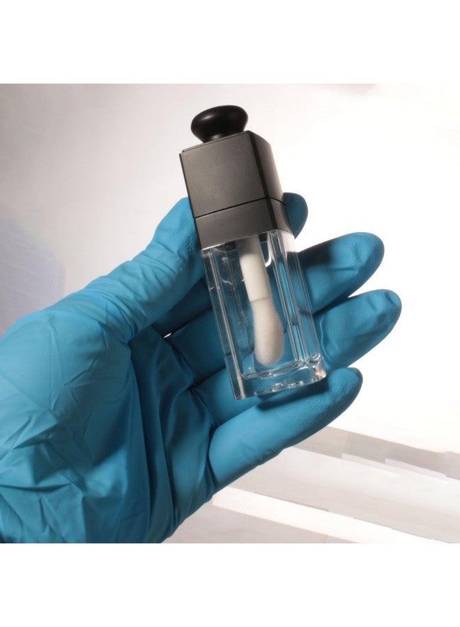 COSIDEA 18PCS Empty 8ML Square clear Lip Gloss Tube Black big doe foot wand lipgloss tubes for Lip oil tint bottles container - Image 3