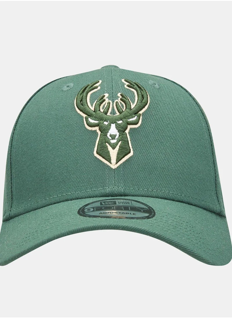 NEW ERA Men's 9Forty Milwaukee Bucks League Cap