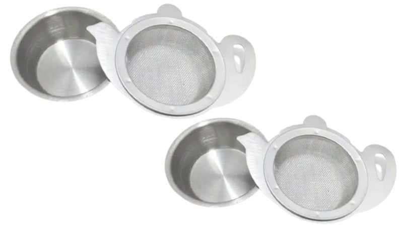 Zoov Stainless Steel S.S Tea Strainer (Elephant Tea Strainer 2 Pcs) - Image 1