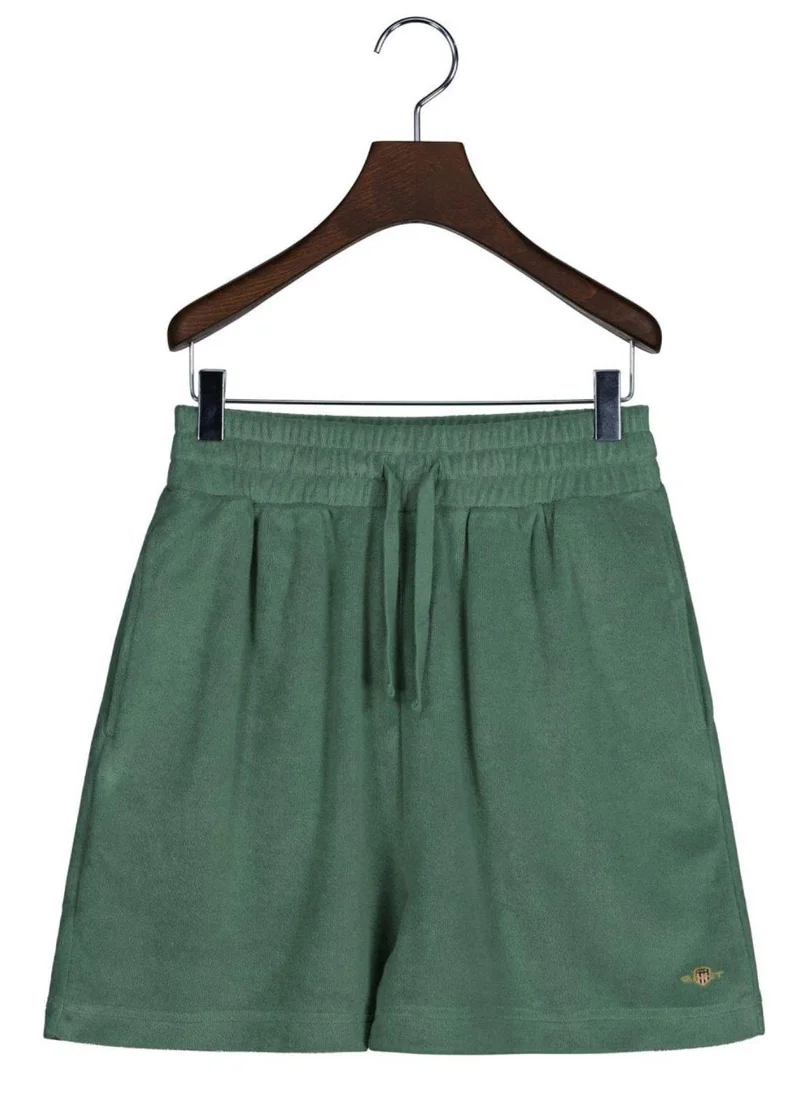 غانت Gant Teen Girls High-Waisted Terry Cloth Shorts