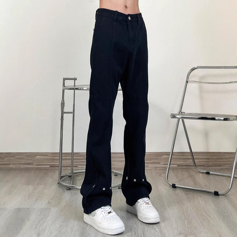 Unisex Casual Daily Denim Jeans - Image 4