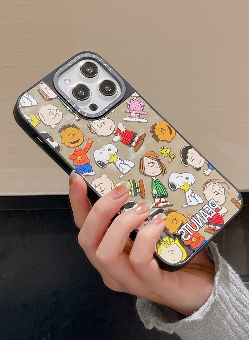 Casetify Apple iPhone 13 Pro Max Case Snoopy family Phone Cover - Mirror Face - Image 2