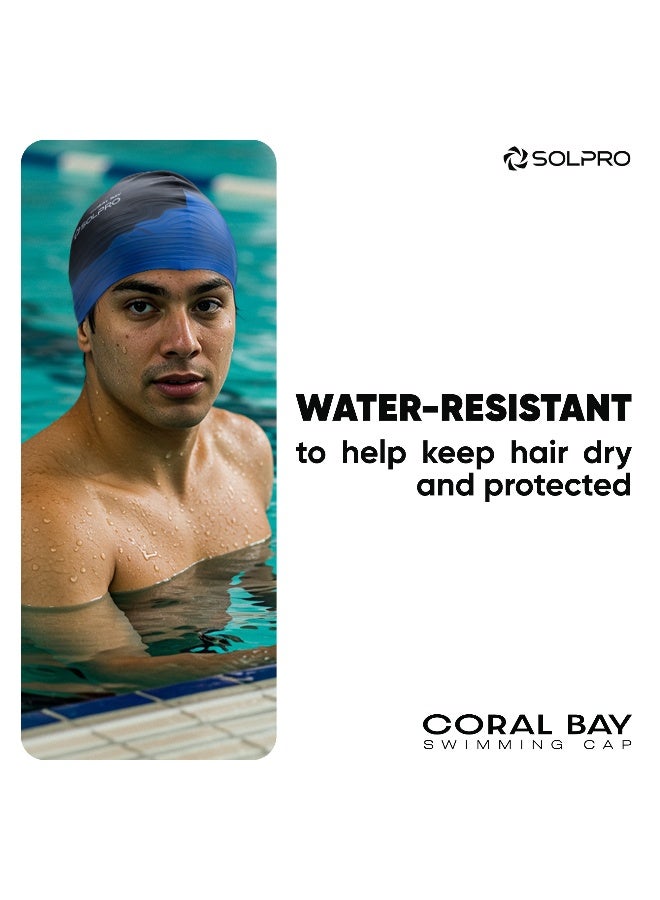 SOLPRO Coral Bay Swimming Cap (Ombre D) - Image 2