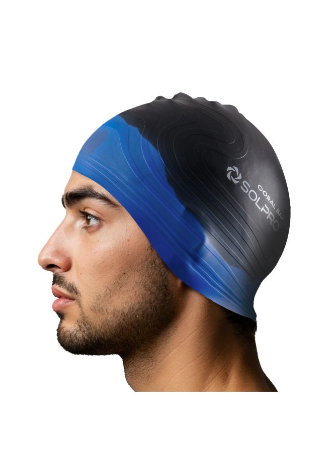 SOLPRO Coral Bay Swimming Cap (Ombre D) - Image 1