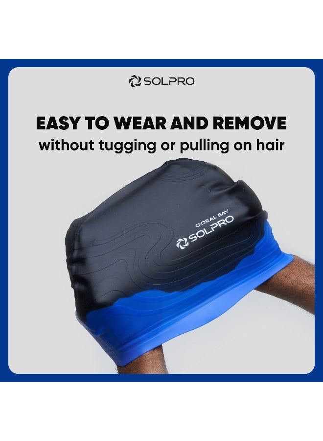 SOLPRO Coral Bay Swimming Cap (Ombre D) - Image 5