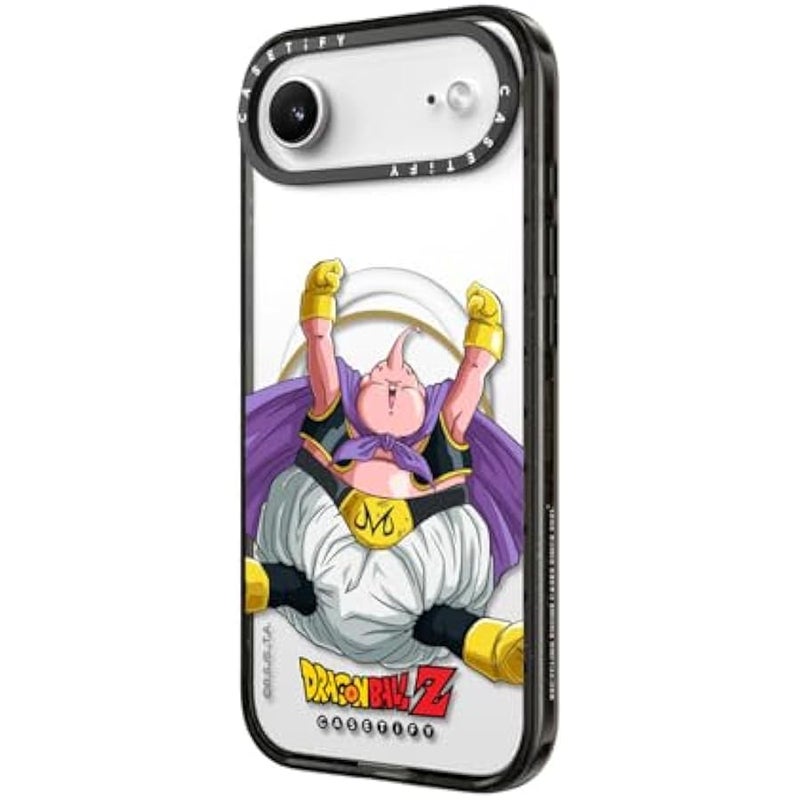 Casetify Impact iPhone Air Case 【Dragon Ball Colab/Slim/Magsafe / 8.2 ft. 4X Military Grade Drop Protection】 - Majin Buu Good - Clear Black - Image 5