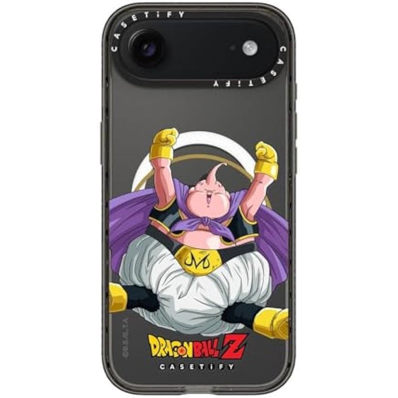 Casetify Impact iPhone Air Case 【Dragon Ball Colab/Slim/Magsafe / 8.2 ft. 4X Military Grade Drop Protection】 - Majin Buu Good - Clear Black - Image 4