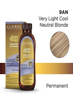 CLAIROL PROFESSIONAL Permanent Liquicolor For Blonde Hair Color, 9An Very Light Cool Neutral Blonde, 2 Oz  - Image 2