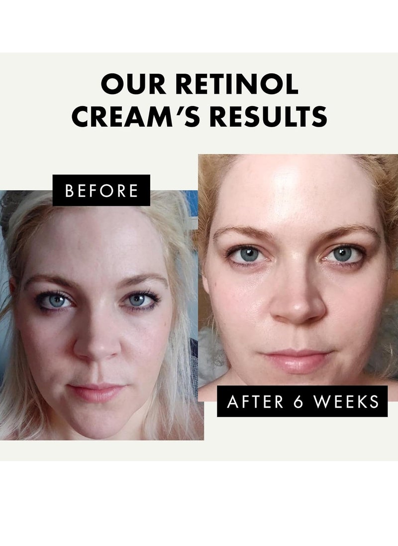 Eclat Skincare Plump & Smooth - Vitamin C Face Moisturizer + Retinol Face Moisturizer Night Cream - 100% Vegan & Dermatologist Developed  - Image 3