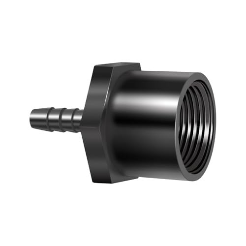 Bzcovac 7143401 Hose Barb Fitting for DEL Ozone Injectors IU201 IU206 IU211 14 Barb x 34 FPT - Image 1