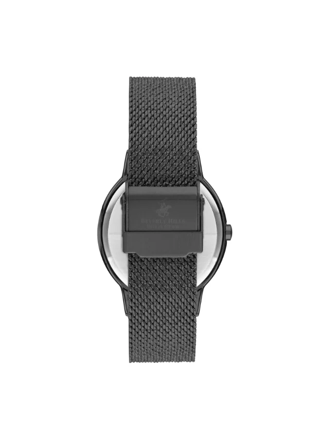 BEVERLY HILLS POLO CLUB Beverly Hills Polo Club BP3107X.060 Women Analog Display Watch & Mesh Strap Black