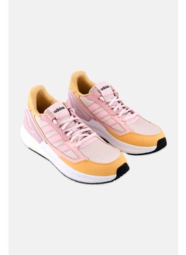 Adidas Women Nebzed Super Running Shoes, Pink/Orange  - Image 1