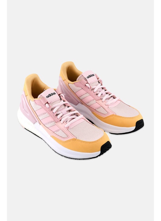Women Nebzed Super Running Shoes, Pink/Orange