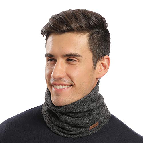 NovForth Winter Neck Warmer Men Ski, Neck Gaiter Face Scarf Women, Fleece Scarf for Men Gaiter Mask, Thick Windproof Scarves - Image 2