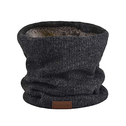 NovForth Winter Neck Warmer Men Ski, Neck Gaiter Face Scarf Women, Fleece Scarf for Men Gaiter Mask, Thick Windproof Scarves - Image 1