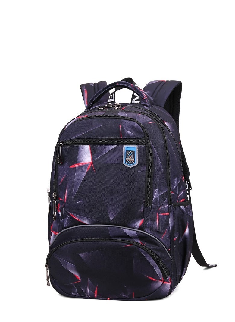 MIXDE Kids Backpack Boys Elementary School Bags Sturdy Middle School Bookbags Lightweight Durable Gift With Plenty of Pockets 