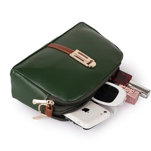 DANIEL CLARK Handbags For Women single (DARK GREEN 1) - Image 5