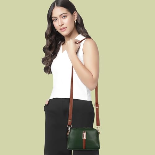 DANIEL CLARK Handbags For Women single (DARK GREEN 1) - Image 4