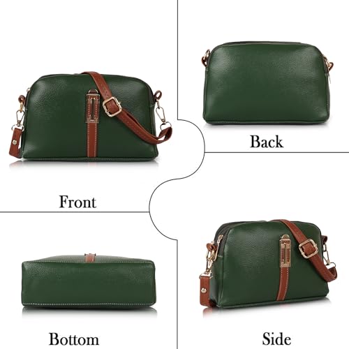 DANIEL CLARK Handbags For Women single (DARK GREEN 1) - Image 2