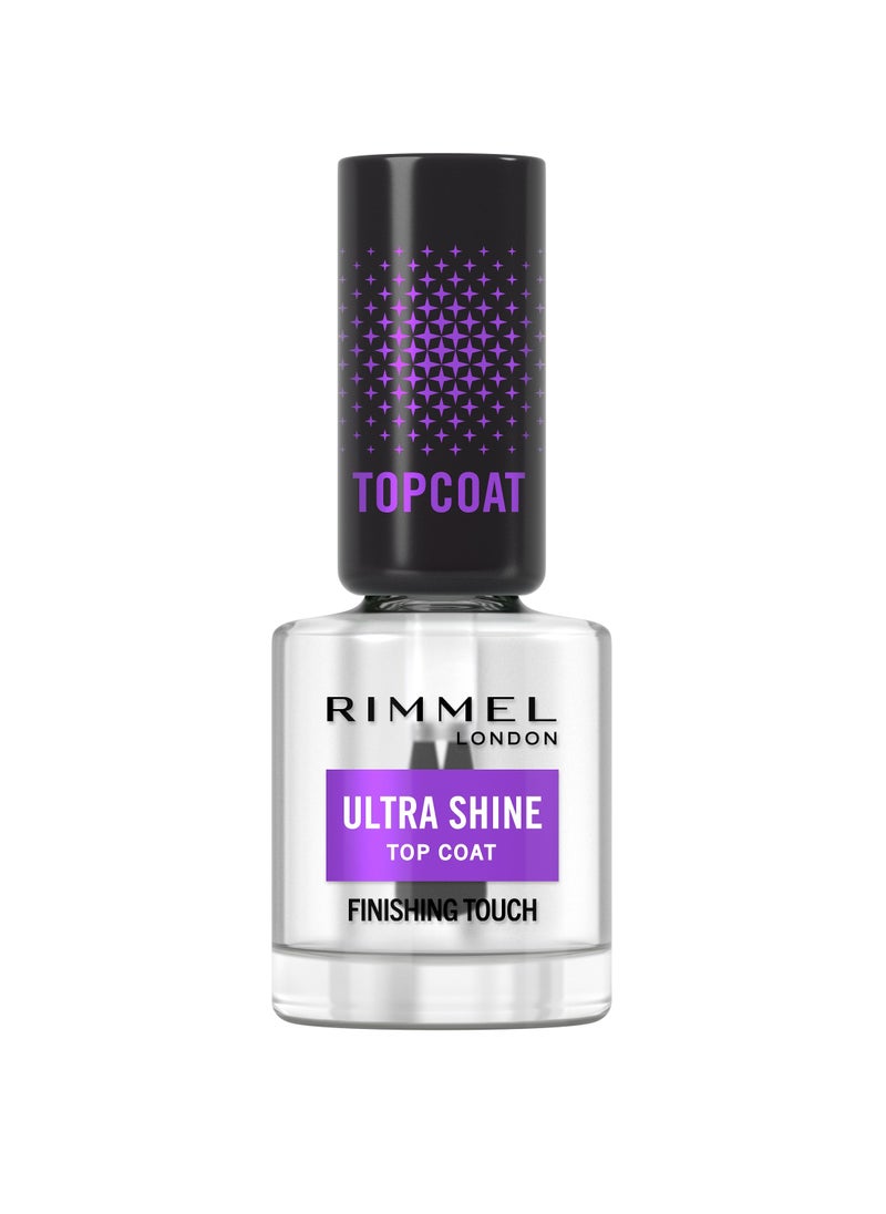RIMMEL LONDON Ultra Shine Nail Polish Top Coat  - Image 2