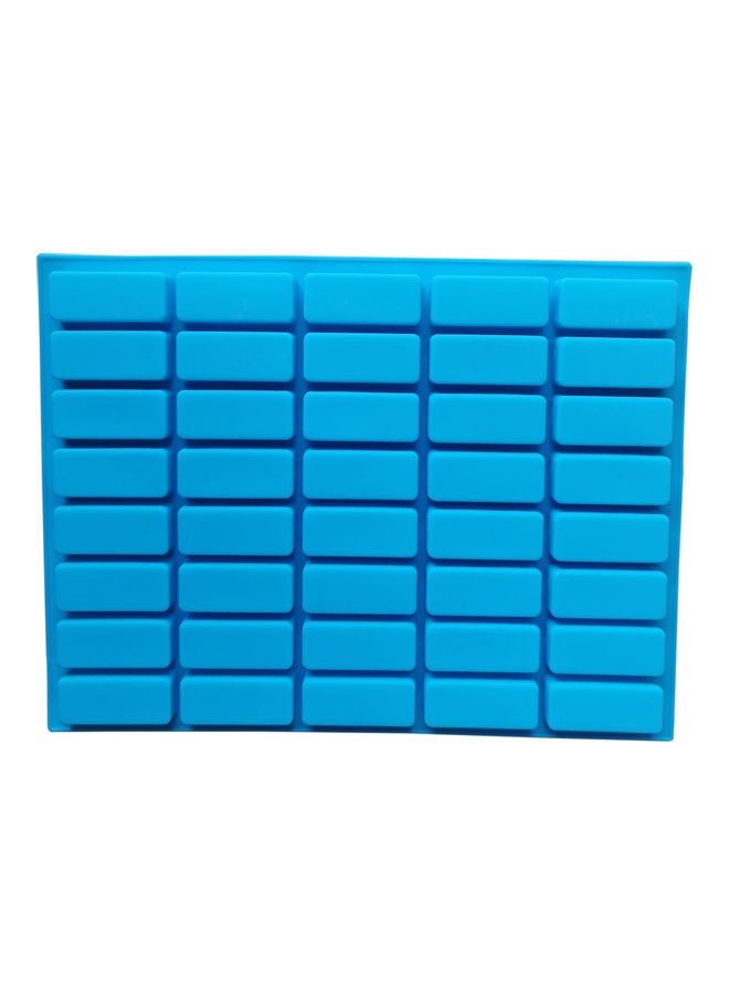 40-Cavity Rectangle Silicone Mould Blue 29  x   22cm - Image 2