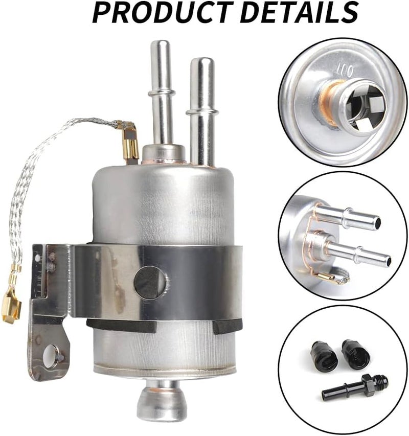 ZHSYMX 58 PSI LS Swap Fuel Pump EFI Conversion Fuel Filter Regulator Kit with 6AN Fittings for C5 Corvette - Image 5
