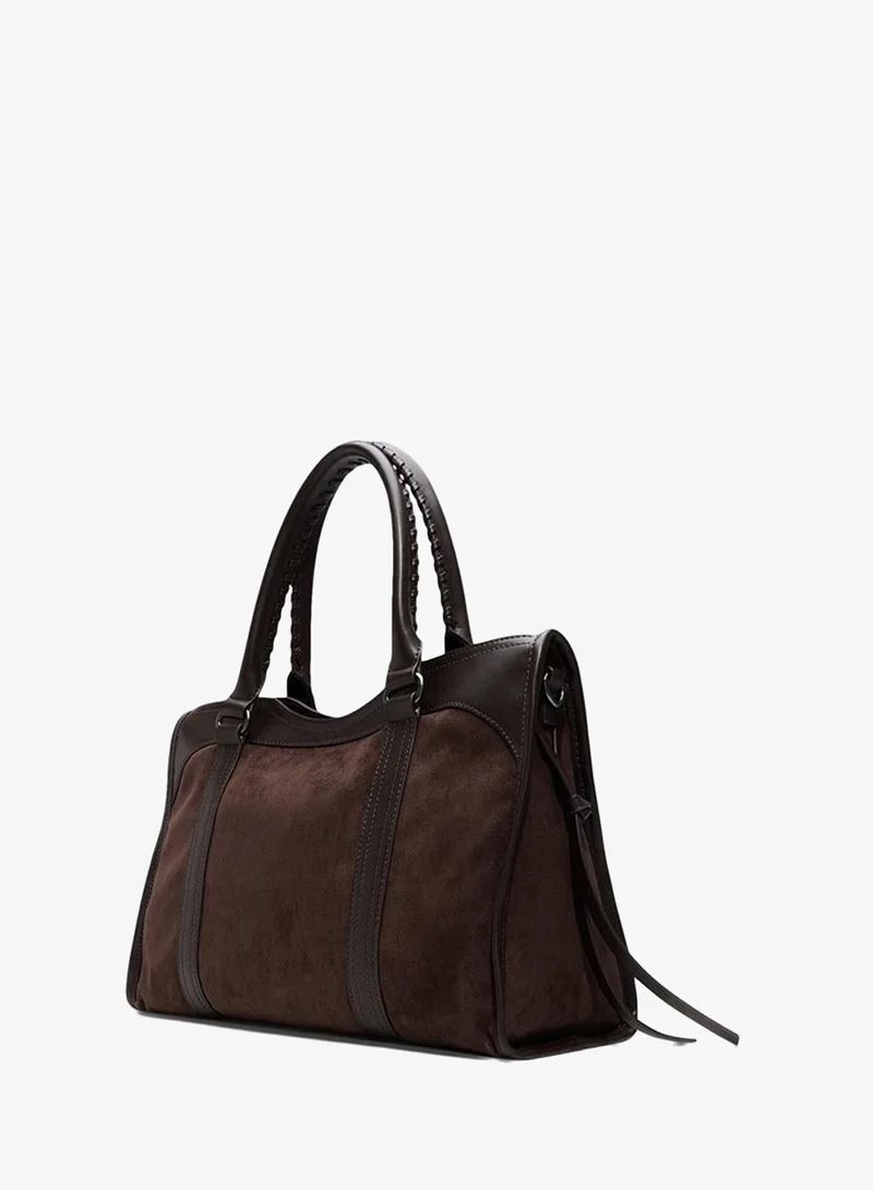 Call it Spring Elliza Ladies Brown Satchel Bag