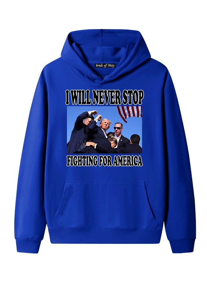KUYING New Trump Print Hoodie - Image 1