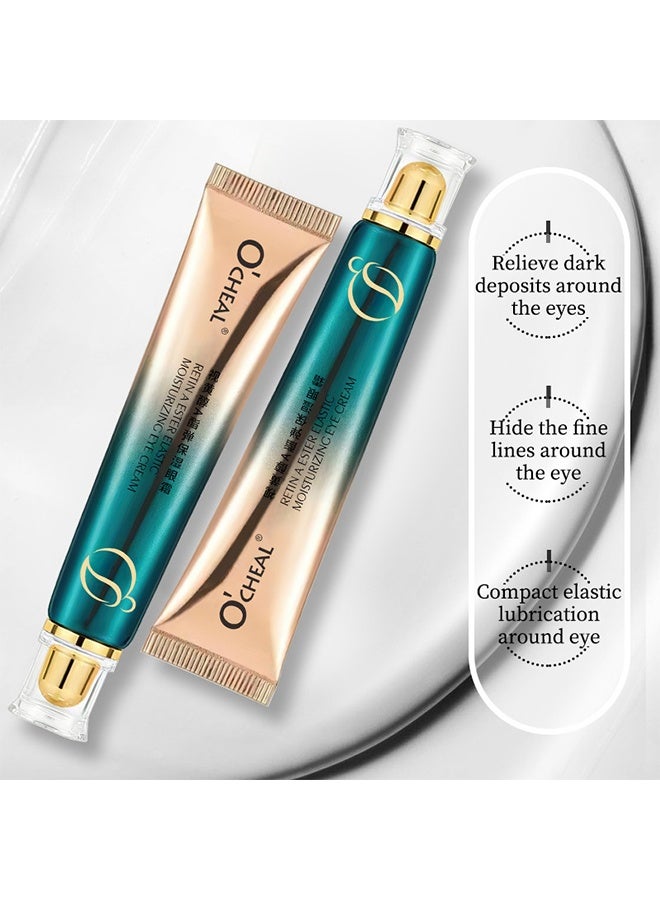 OCHEAL Retin A Ester Elastic Moisturizing Eye Cream - Daily Eye Wrinkle Cream Eye Cream With Vitamin and Retinol Complex Brightening Anti Aging Line Smoothing Skin Care - Image 3
