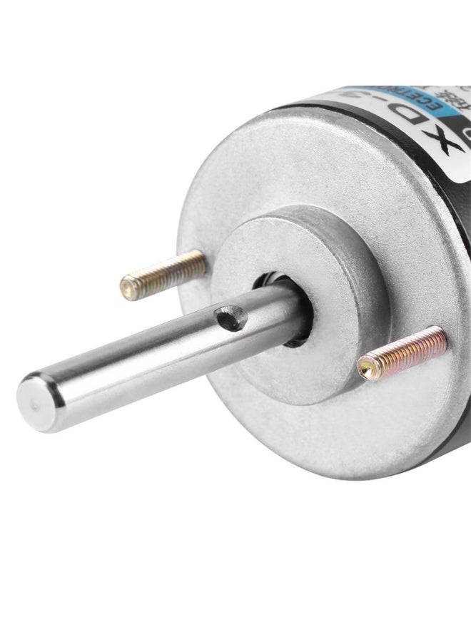 12V/24V 30W CW/CCW Permanent Magnet DC Motor Reversible Electric Gear Motor High Speed Low Noise for DIY Generator XD-3420 (12V 3500RPM) (Size : 12V3500RPM)  - Image 3