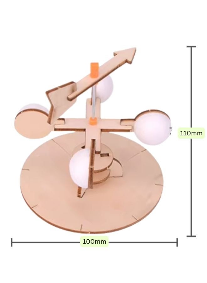 Fatio STEM Toy, Wooden Wind Vane, Montessori Toy, DIY 3D puzzle, eco-friendly, handmade, educational toy - Image 2