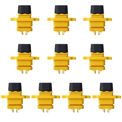 LINSYRC 10 Pairs XT60EF Connector Female Plug and XT60H Male Plug Adapter for RC FPV Lipo Battery RC Quadcopter - Image 5