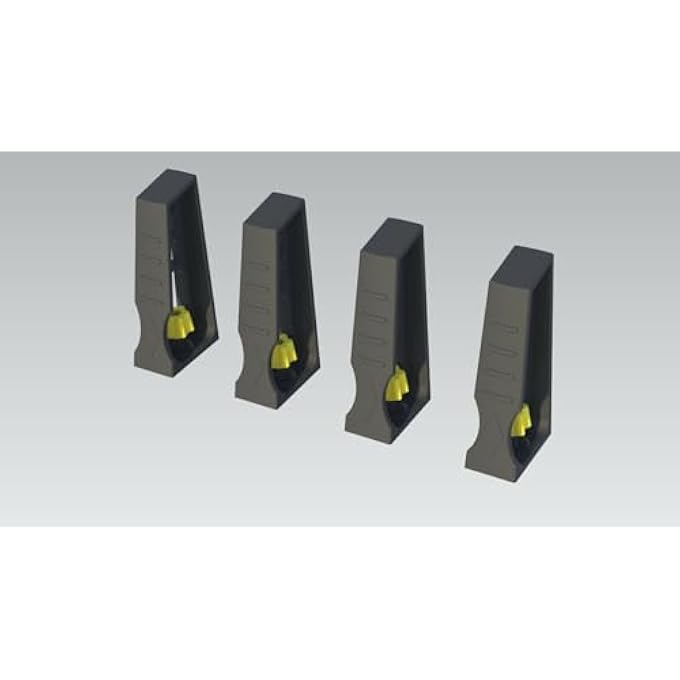 rayihni Catch USA Compatible Stoppers for Universal Roof Rack Cross Bars(The Package only Includes 4X stoppers.) - Image 1