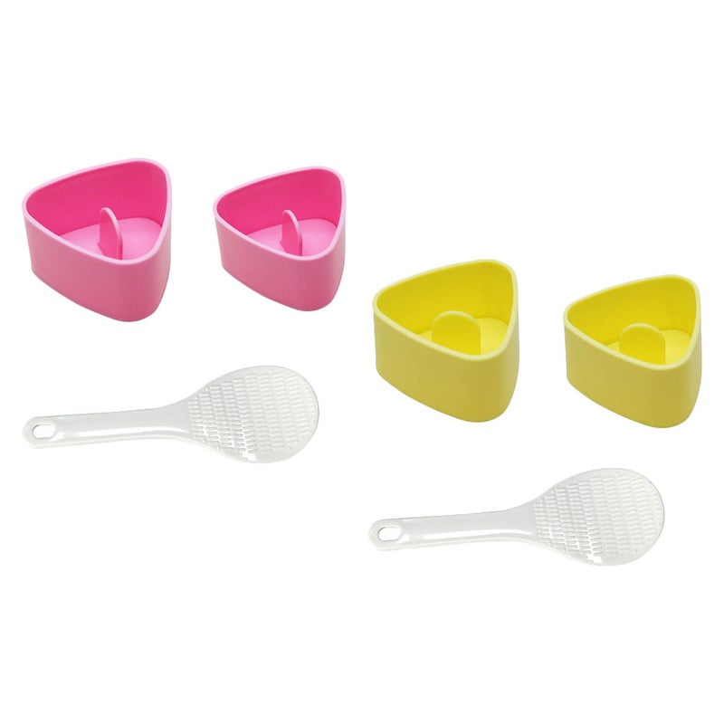 2 sets of Kids Sushi Making Tools Rice DIY Molds Sushi Making Molds - Image 1