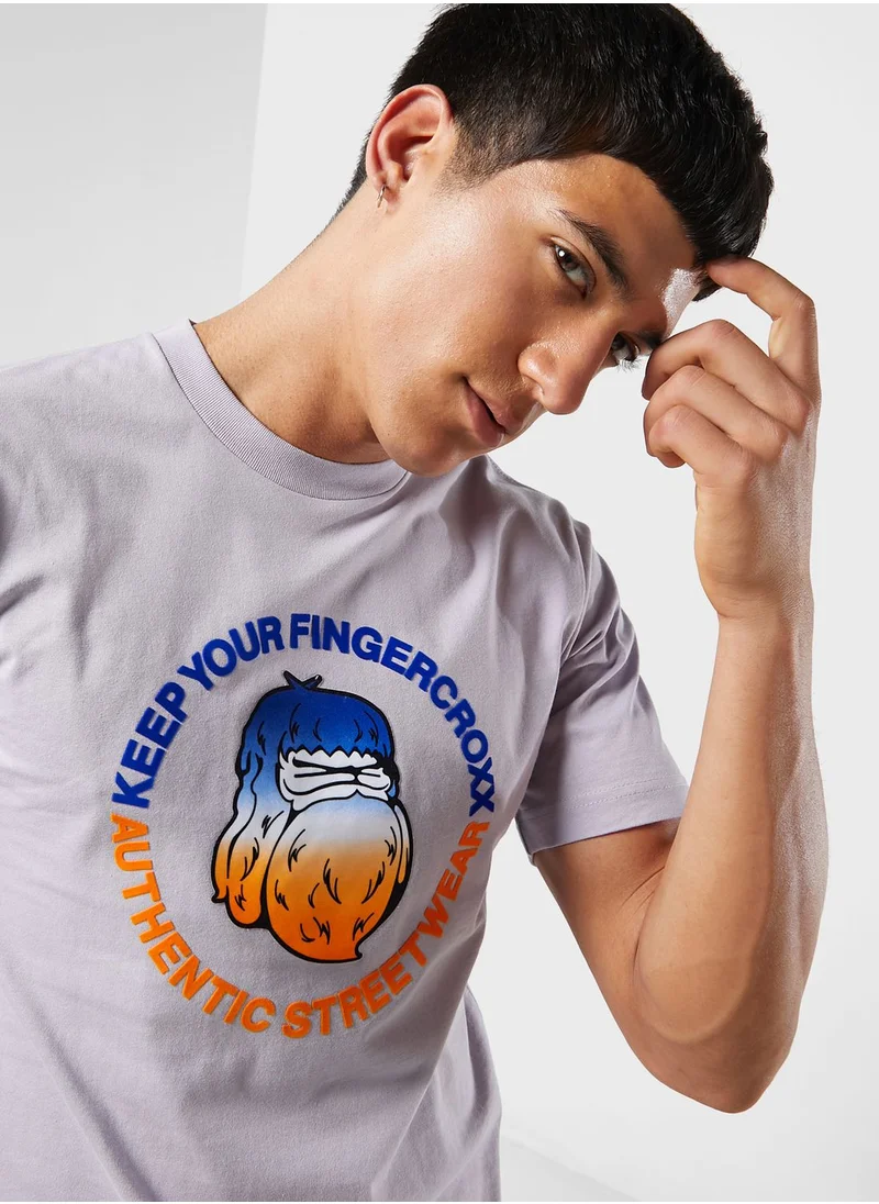 FINGERCROXX Logo T-Shirt