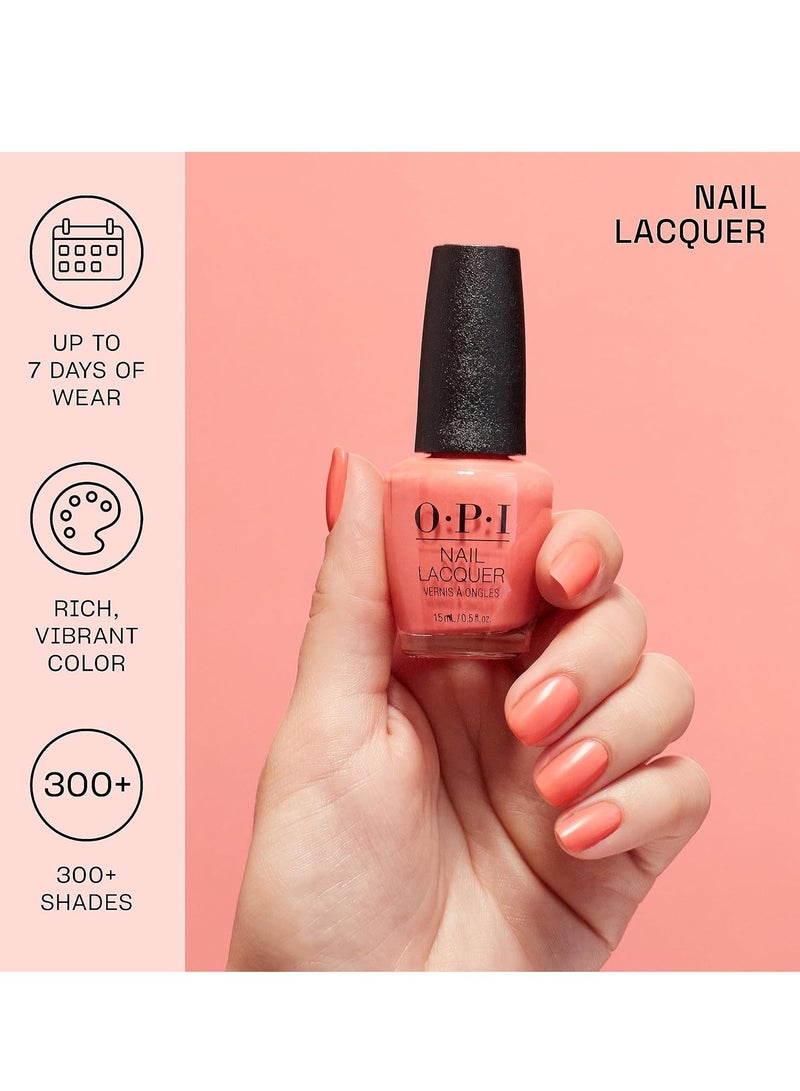 أو بي آي O.P.I طلاء أظافر 15 مل طلاء أظافر يدوم طويلاً ومقاوم للتشقق - Image 3