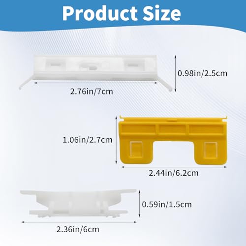 DUZFOREI مجموعة إصلاح مشابك تشكيل السقف الزجاجي DUZFOREI، بديل لهوندا سيفيك 2007-2011، بديل لأكورا TL 2004-2009، يحل محل 91572SDAA01 91572-SDA-A01، 11 قطعة - Image 5