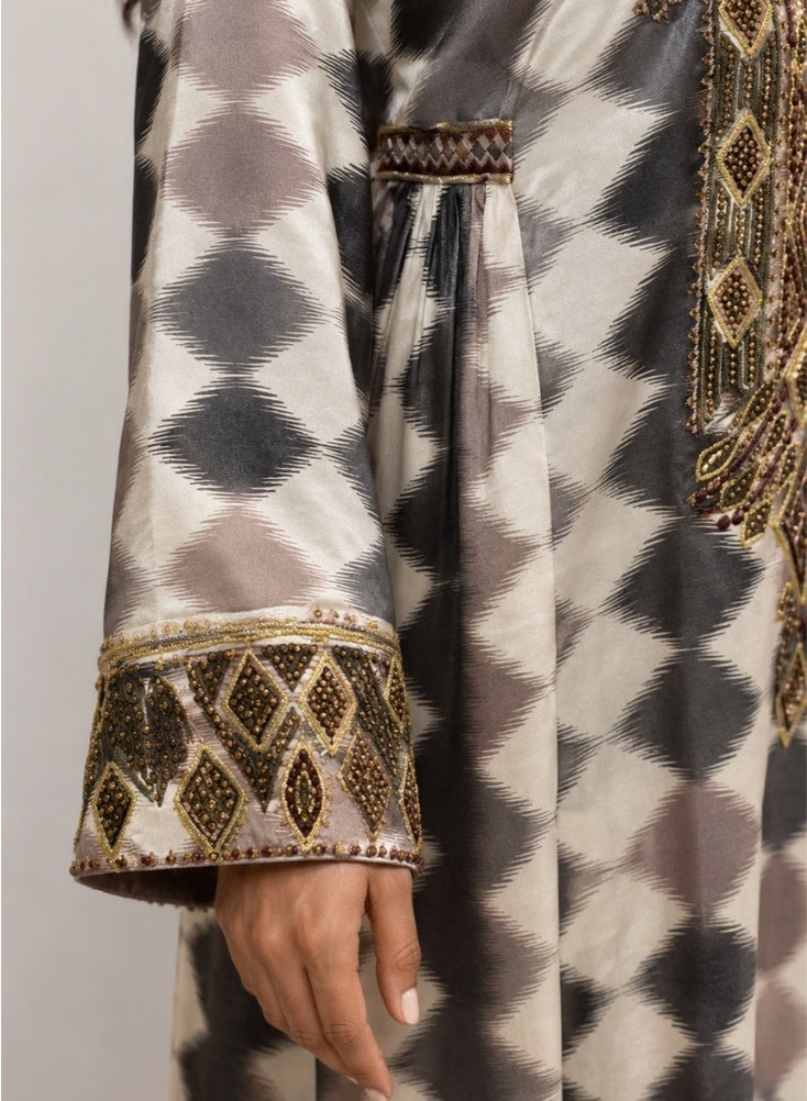 Comfort Jalabiya with Intricate Embroidery for Women - Image 4