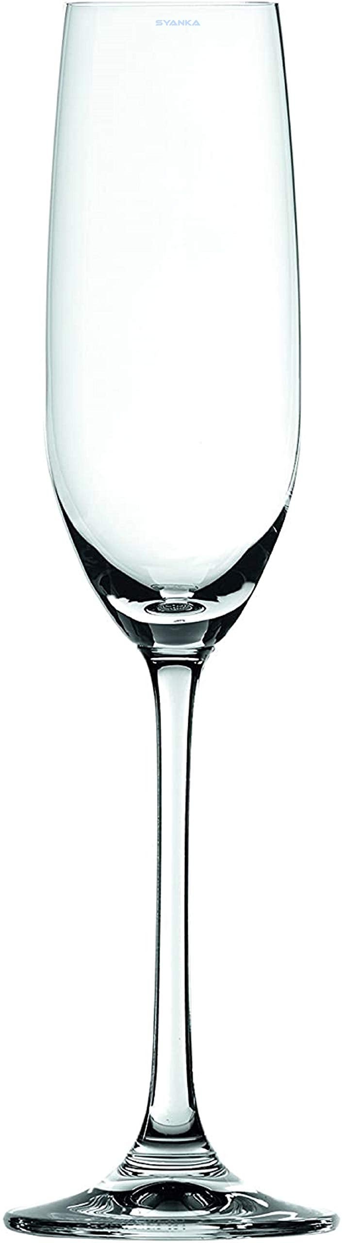 SYANKA Italian Premium Champagne Flutes Glasses Set of 4, 170 ML, Ideal for Classic Champagne, Sparkling White or Red Wine Glass, Cocktail - Image 4