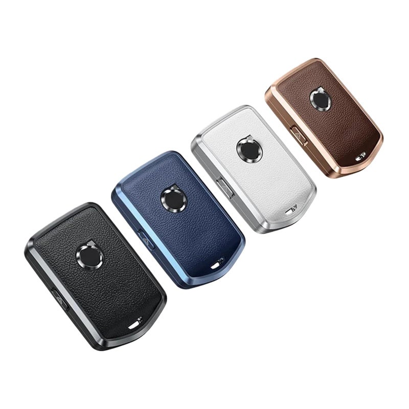 Blue Car Key Case Cover Compatible For Volvo S60 S90 XC40 XC60 XC90 V60 V90 - Image 3