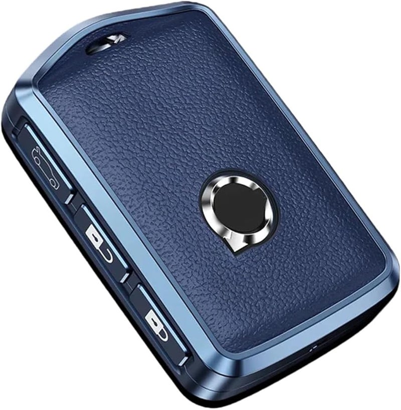Blue Car Key Case Cover Compatible For Volvo S60 S90 XC40 XC60 XC90 V60 V90 - Image 1